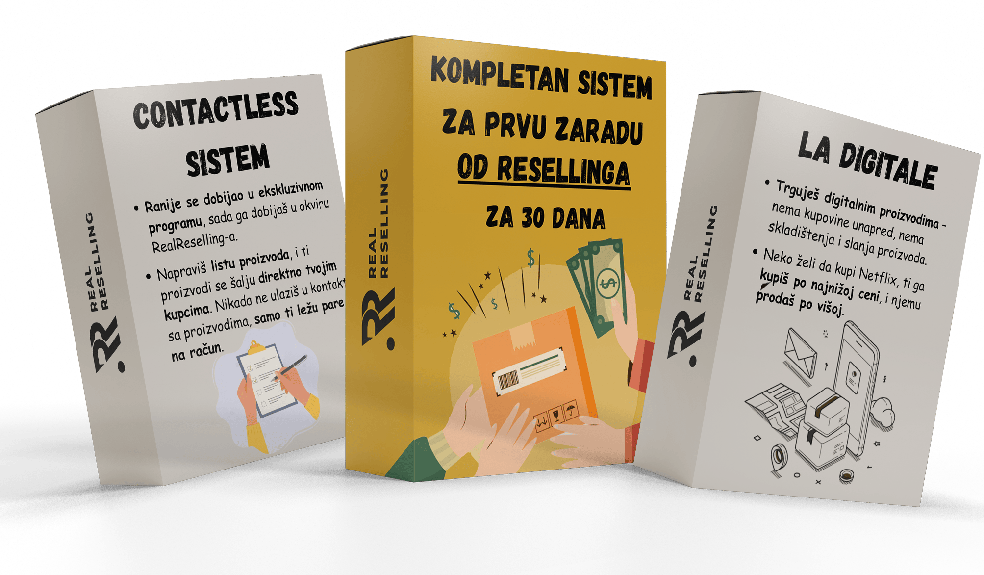 Kompletan sistem za prvu zaradu od resellinga u 30 dana